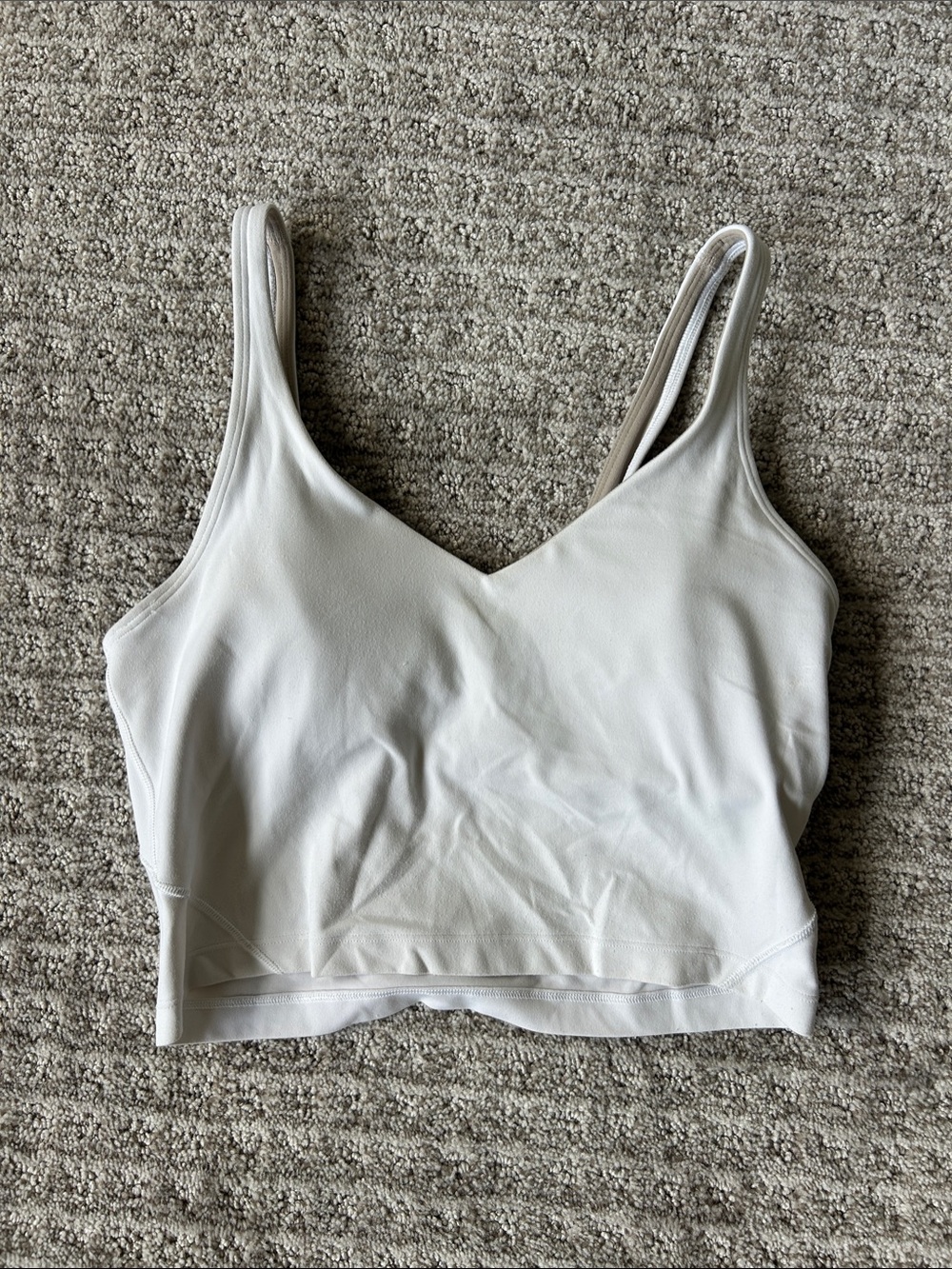 Women's Lululemon Align Tank Top - White size 8